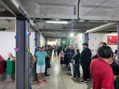 VotaÃ§Ã£o na Escola Florindo Pellizzari (Caic), em Laranjeiras do Sul segue normal neste domingo (06/10)